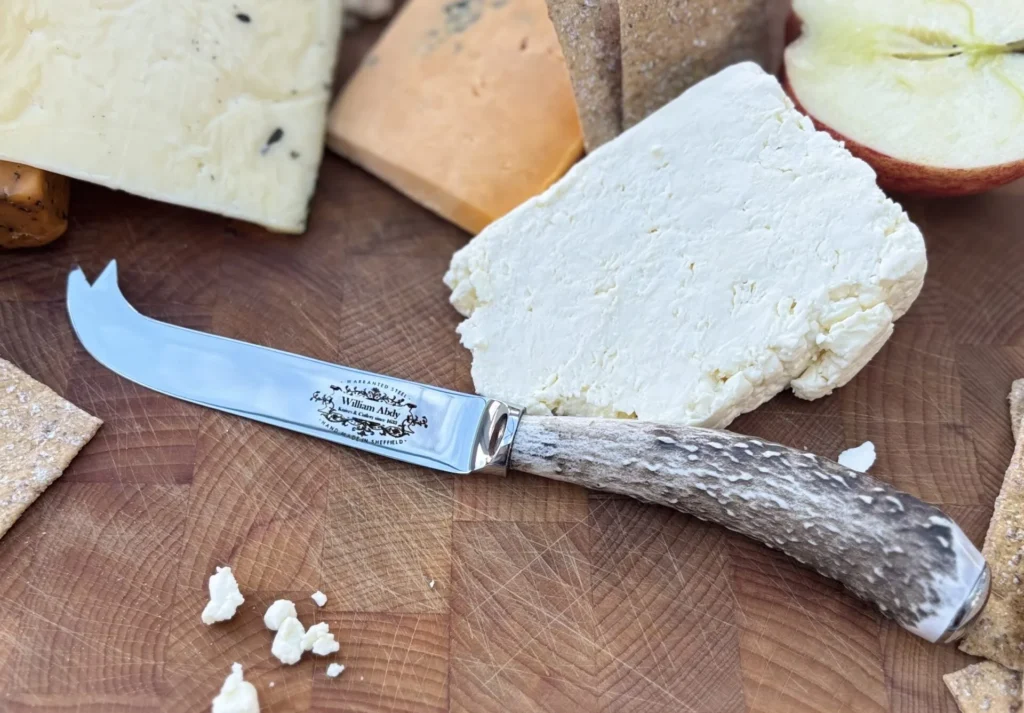 cheese knife with stag handle