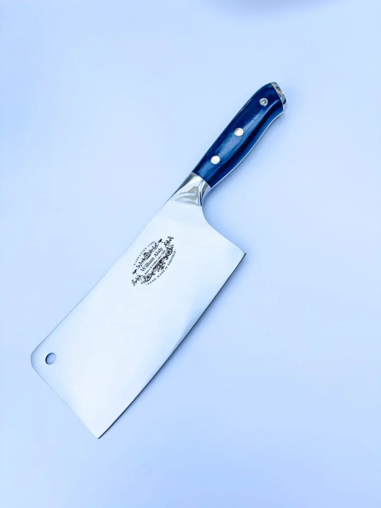 black handle cleaver